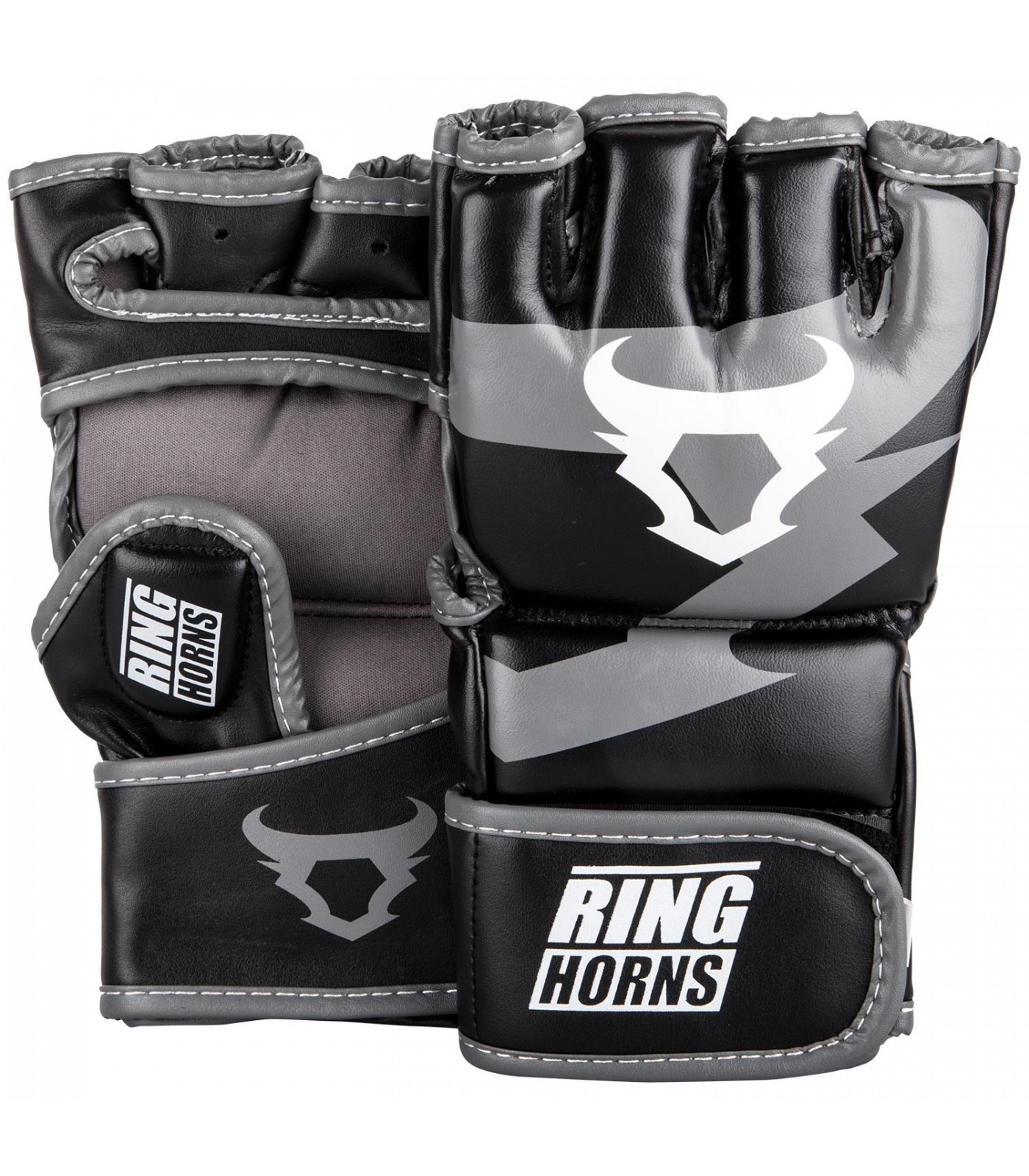 ММА Ръкавици - Ringhorns Charger MMA Gloves - Black​